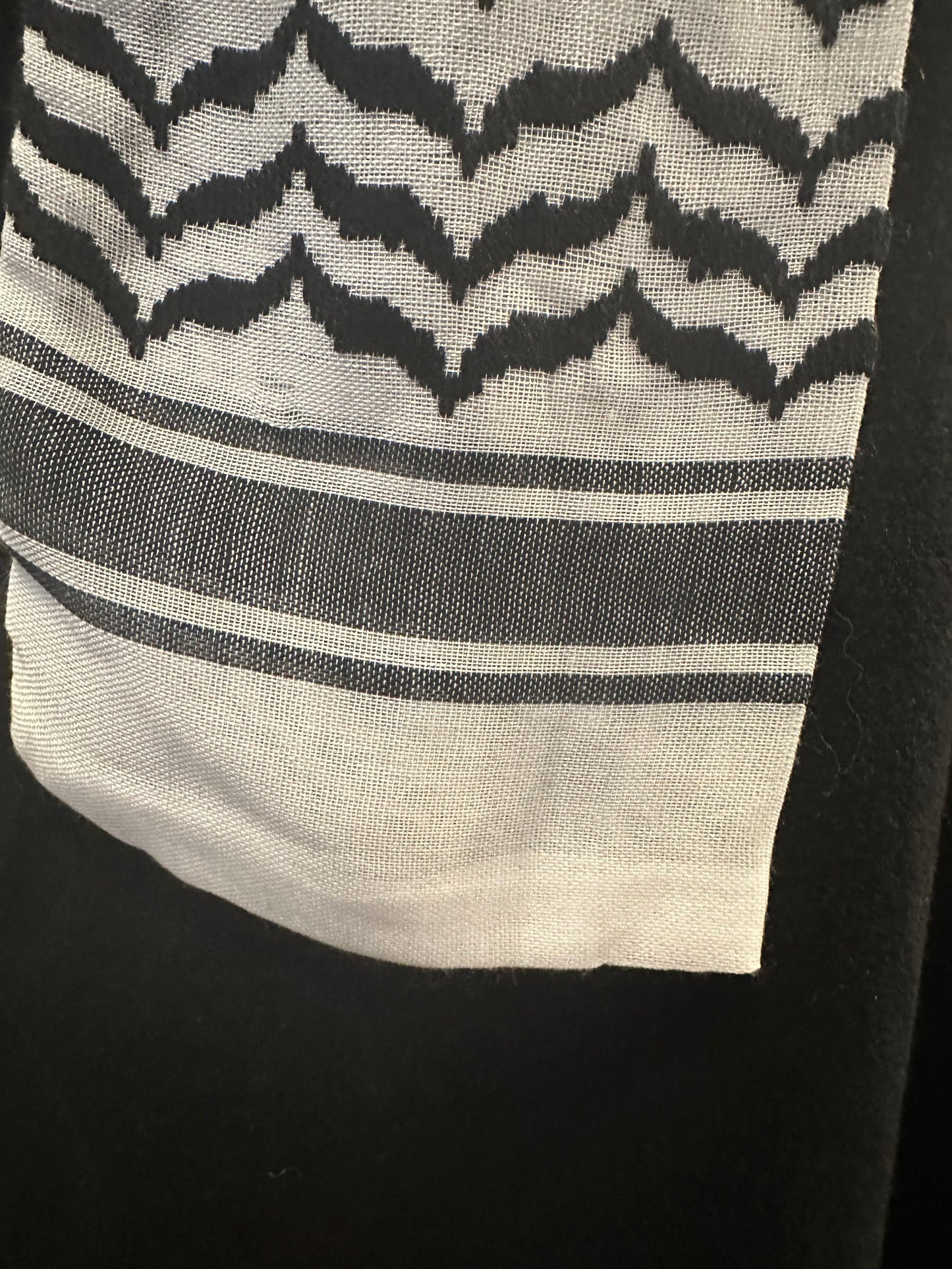 CUSTOM ORDER: 260 Authentic Palestinian Keffiyeh Wedding Groom or Graduation Sash Stole