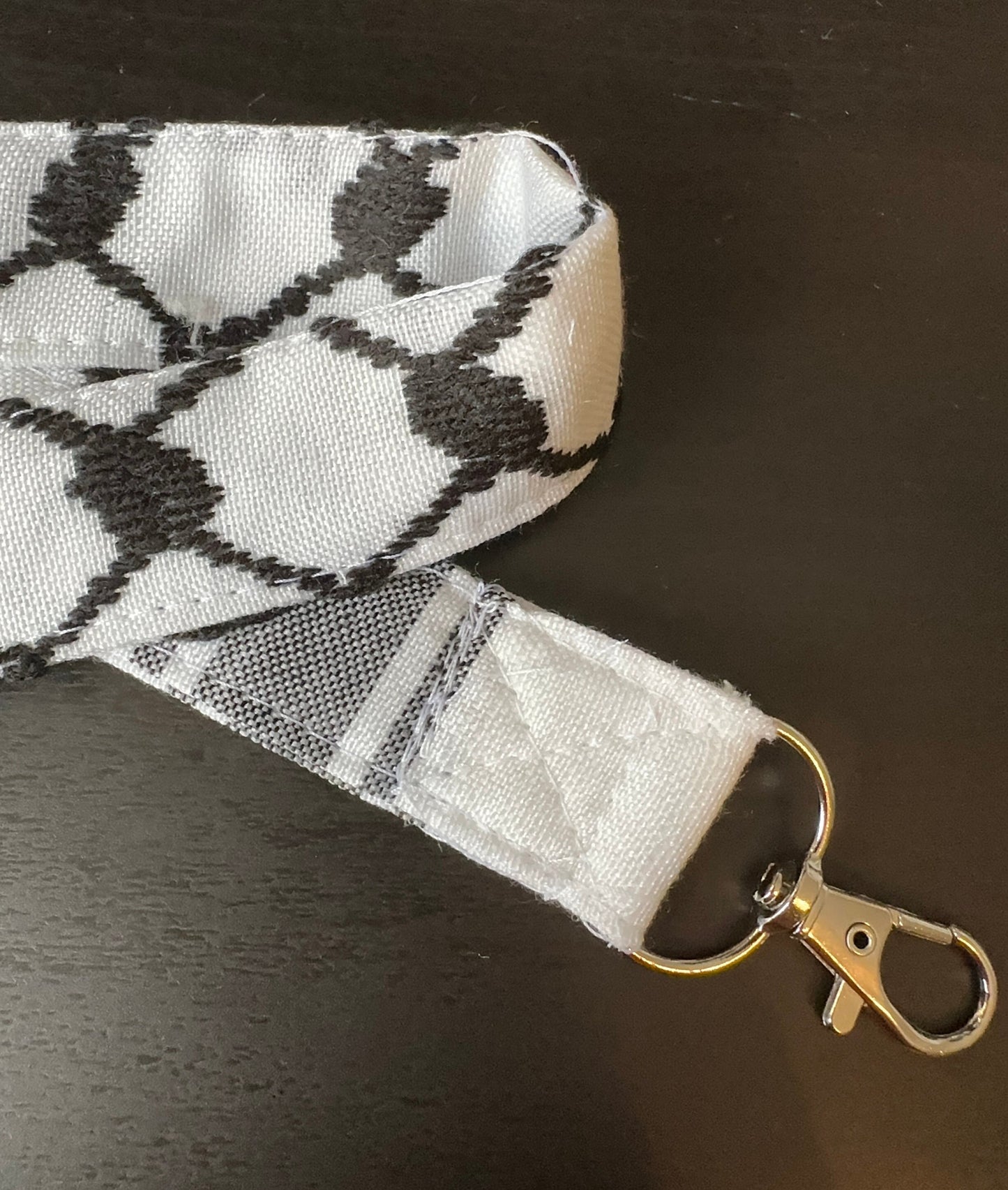 Lanyard, Authentic Palestinian Keffiyeh Fabric (1, 5, 10 units available)