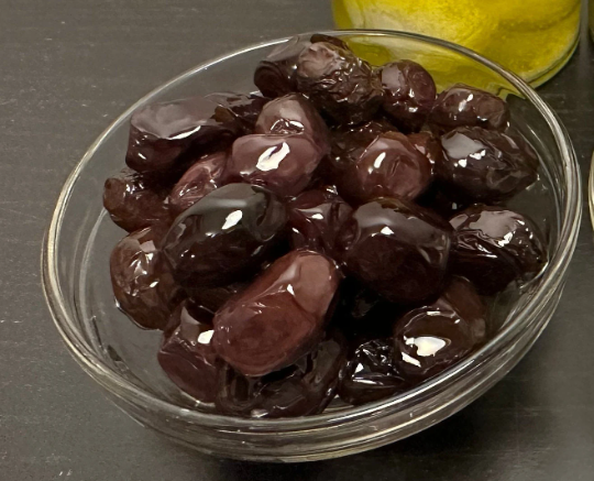 Harvest November 2022: Jordanian Nabali HAND-PICKED Black Olives Naballi with Pit, Authentic Natural