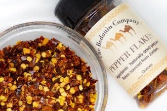 Pepper Flakes Imported from Jordan