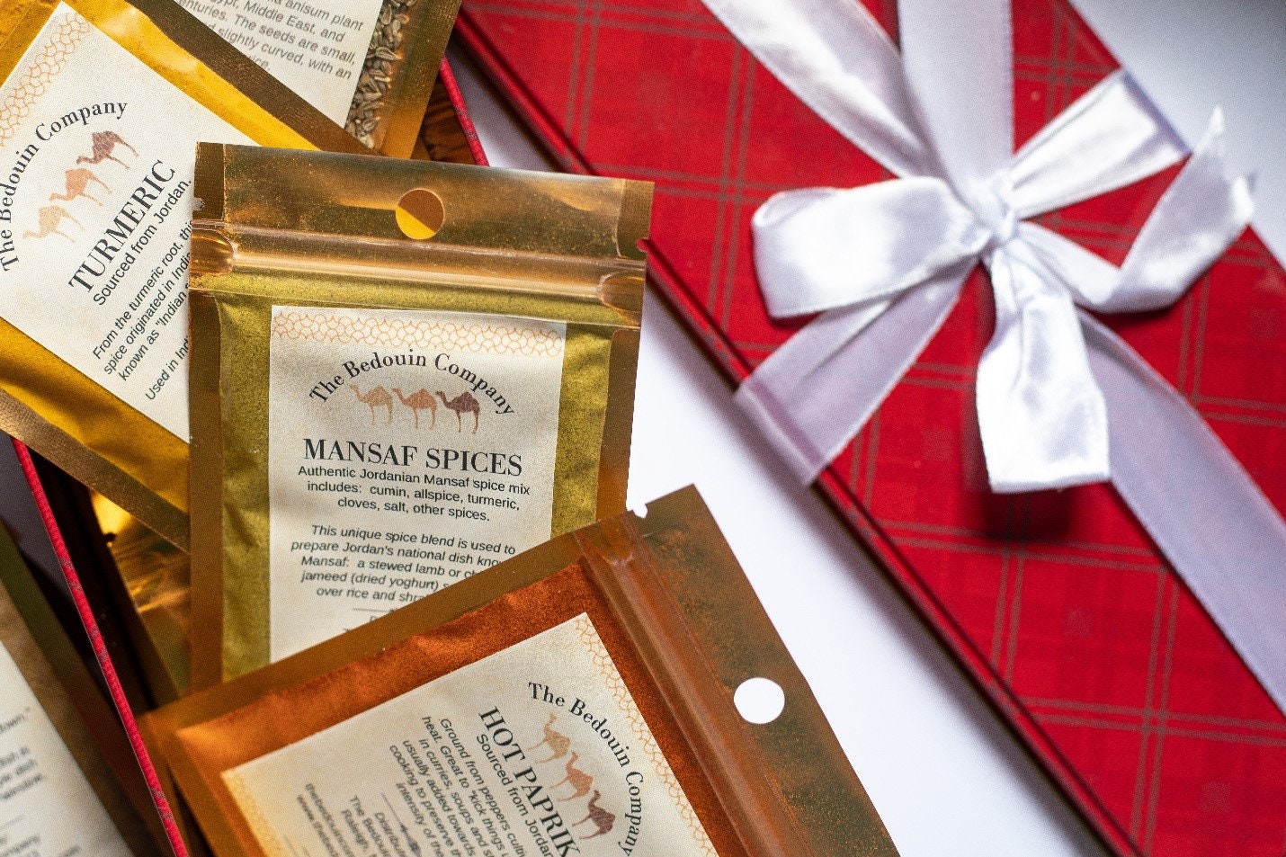 Middle Eastern and African Sampler of 25 Authentic Spices and Seasonings