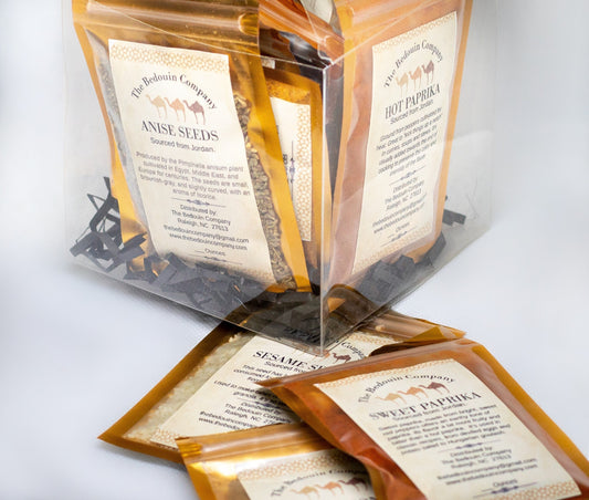 Middle Eastern and African Sampler of 25 Authentic Spices and Seasonings