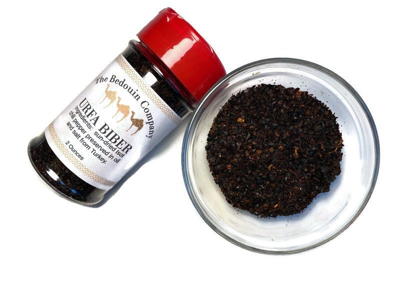 Pepper Trio: Authentic Turkish Pul Biber, Syrian Aleppo Pepper, and Turkish Urfa Biber, Middle Eastern Seasonings, 2 Ounces Each
