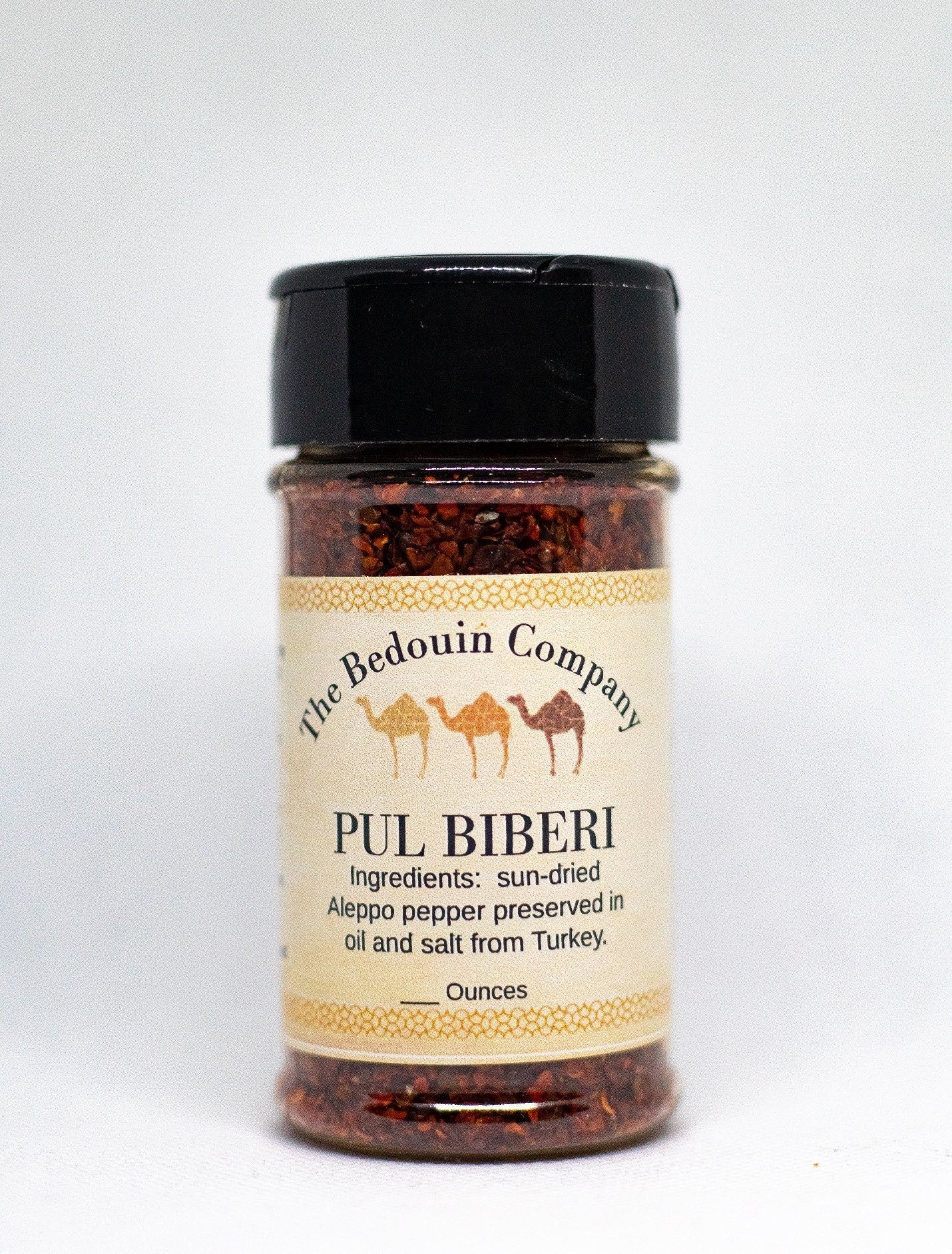 Pepper Trio: Authentic Turkish Pul Biber, Syrian Aleppo Pepper, and Turkish Urfa Biber, Middle Eastern Seasonings, 2 Ounces Each