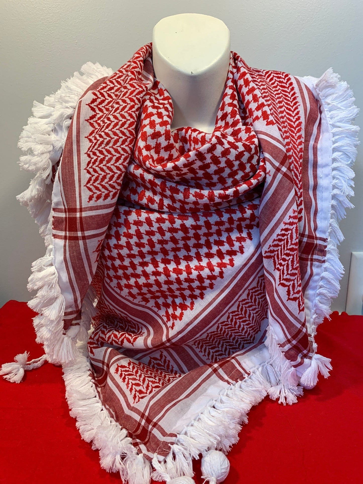 Shemagh Hand-Tied in Jordan Tactical Scarf 50" x 50"