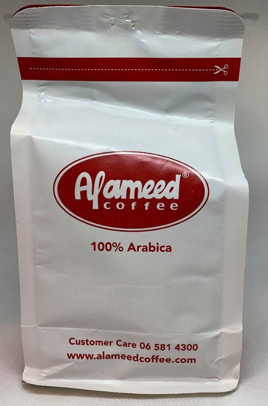 Fresh, Aromatic Jordanian Medium Roast Coffee with Cardamom, 250g