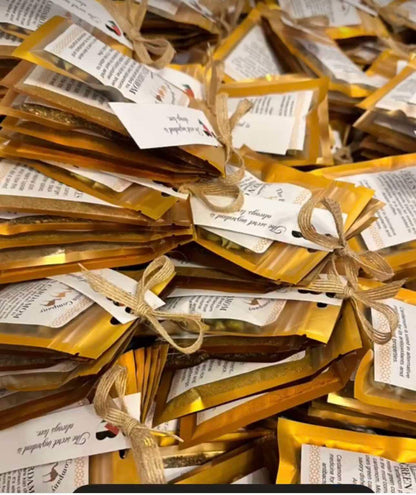 Remaining Deposit for Custom Order:  300 Units of Spice Sets (Six Spices Per Set), Tied with Ribbon and Personalized Thank You Card
