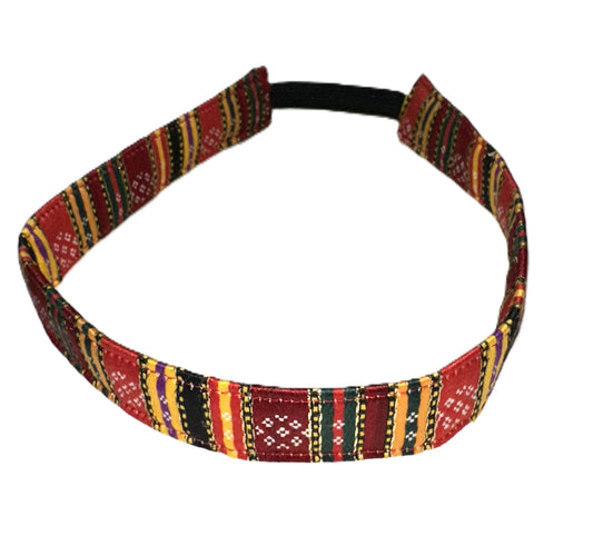 Headband, Authentic Saya Fabric, Sourced from Jordan, with Elastic