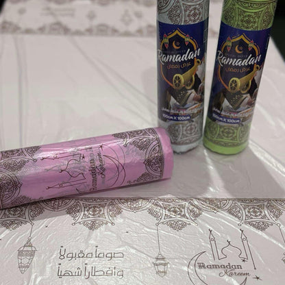 Ramadan-Theme Disposable Tablecloths