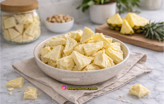 Organic Freeze-Dried PIneapple