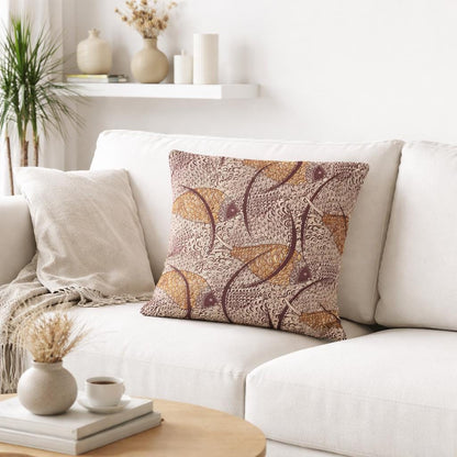 Authentic Ankara-Style Fish Pillow Cover 16 x 16 inches, Envelope Style
