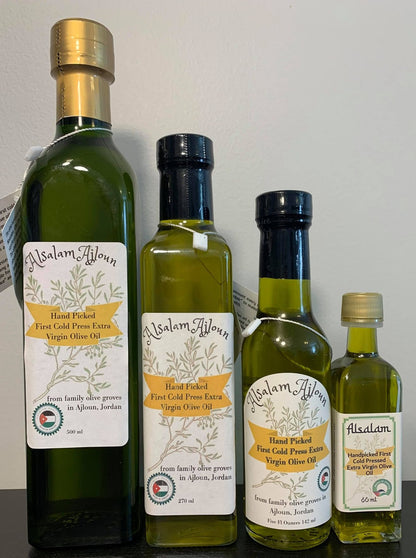 Jordanian Olive Oil Available in Four Sizes