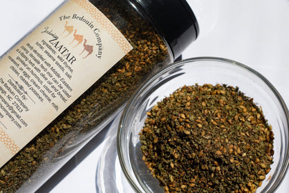 What a Pair! All Natural Authentic Traditional Palestinian Dukkha and Jordanian Zaatar, Three Ounces Each