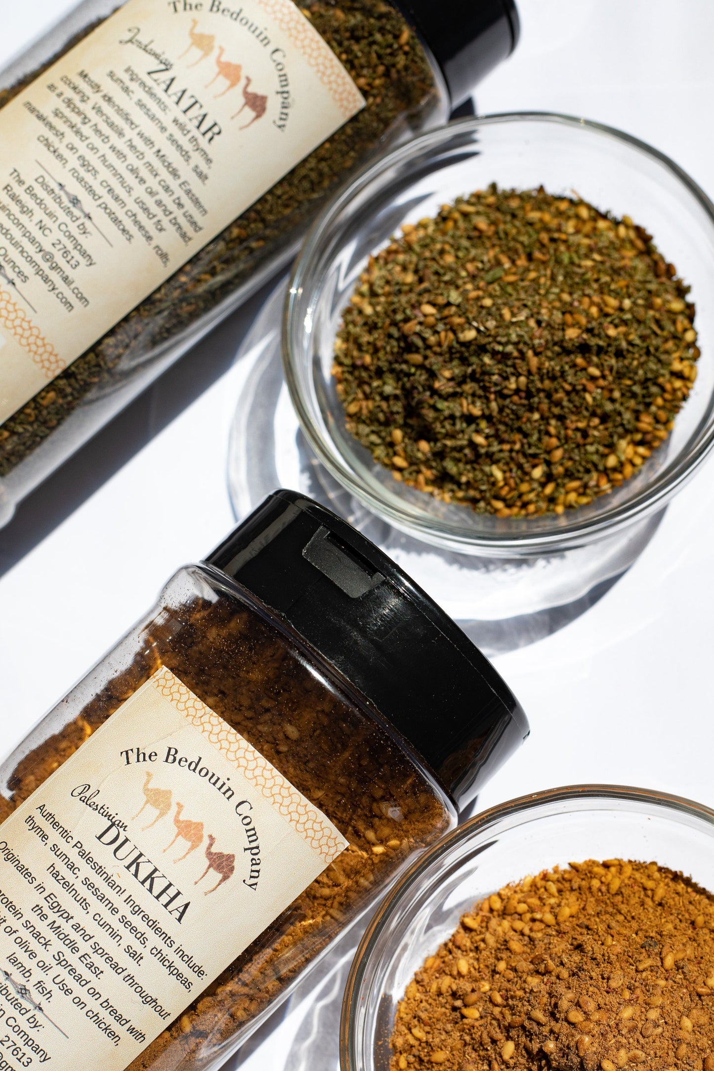 Got Olive Oil and Zaatar? Trio of 250ml Olive Oil, 6 oz Zaatar and 6 oz Dukkha