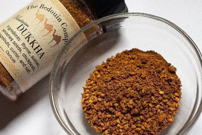 What a Pair! All Natural Authentic Traditional Palestinian Dukkha and Jordanian Zaatar, Three Ounces Each