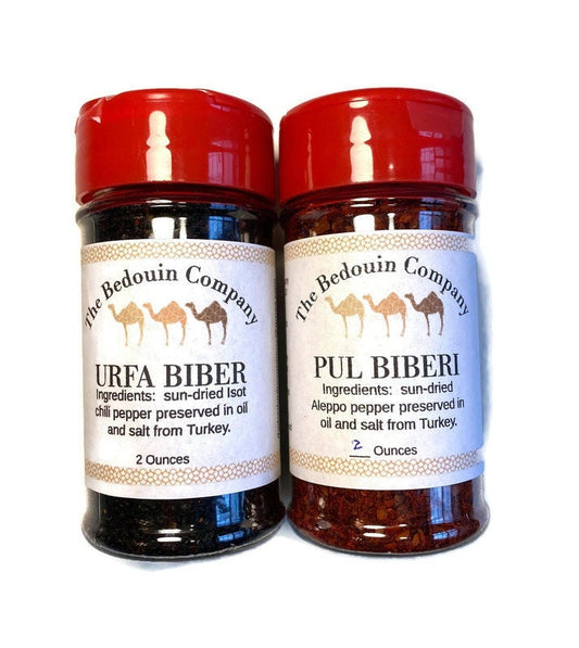 Perfect Pepper Pair:  Pul Biber and Urfa Biber