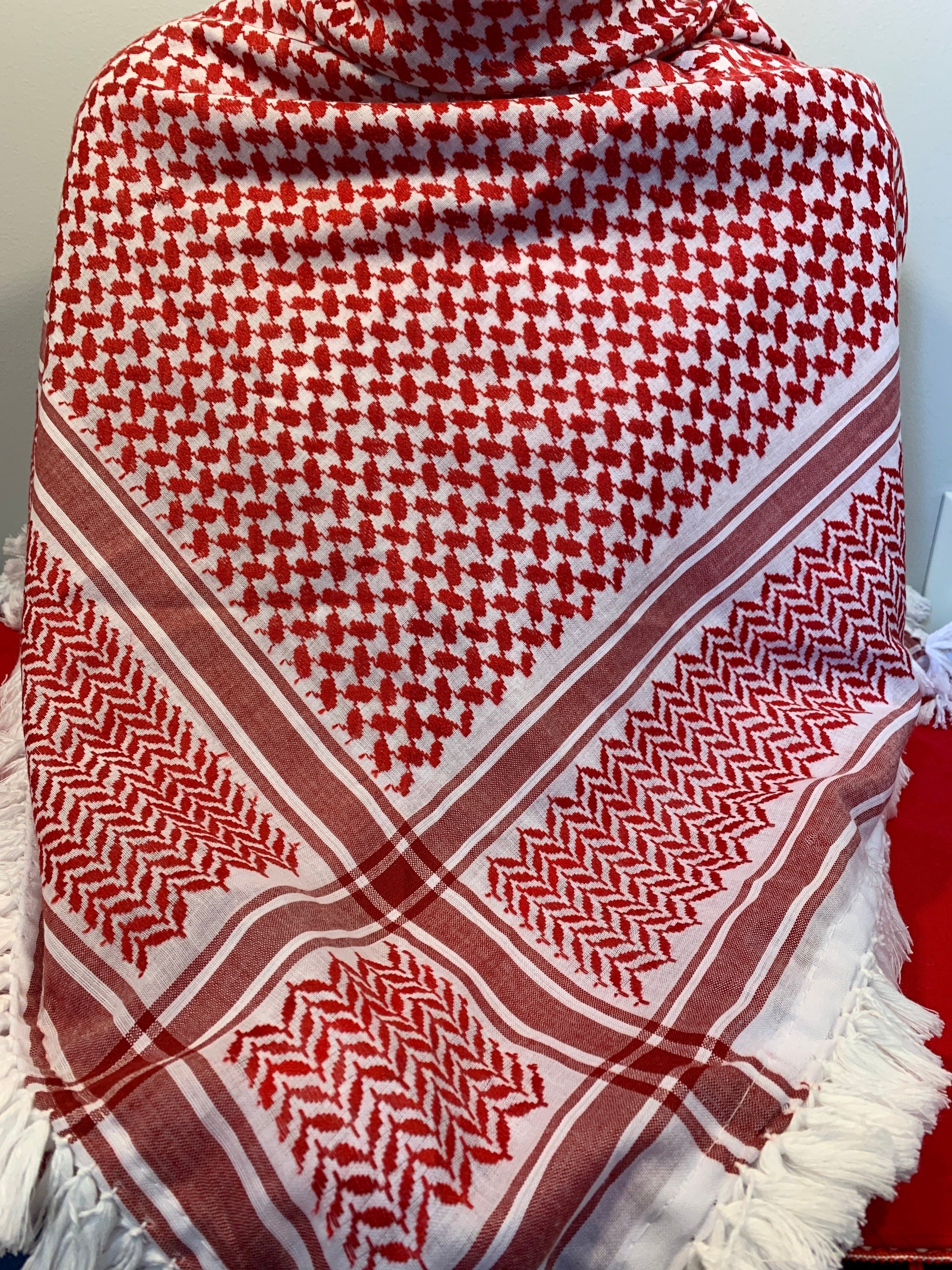 Shemagh Hand-Tied in Jordan Tactical Scarf 50