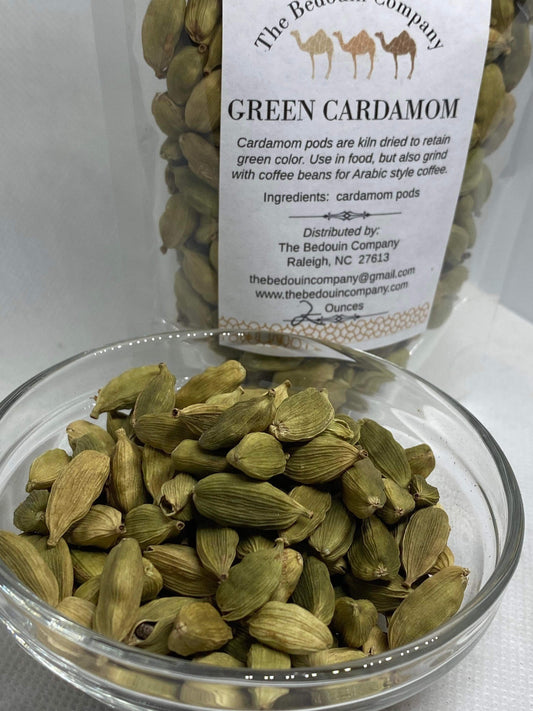 Green Cardamom, Ground or Whole, Imported from Jordan