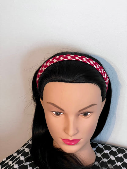 Headband, Jordanian Keffiyeh, Authentic Fabric