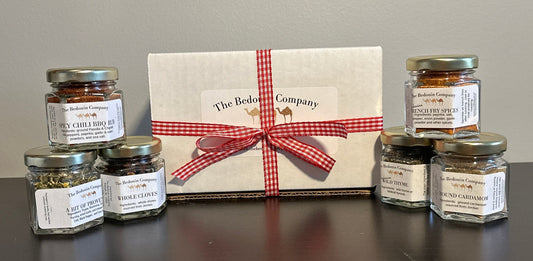Set of Six Authentic International Spices and Seasonings for Lamb or Beef